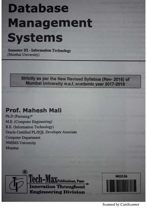 Dbms-index - DBMS easy solution - Studocu