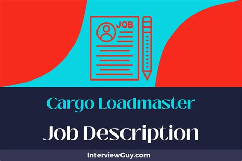 Loadmaster Job Description 的图像结果