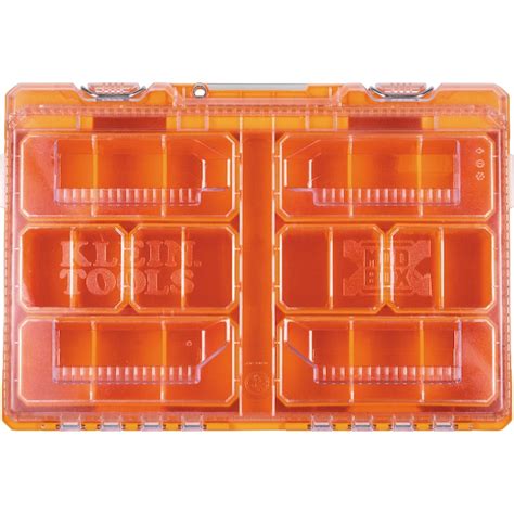 Klein Tools MODbox 15.5-in W x 5.2-in H x 22-in D Orange Plastic Tool ...