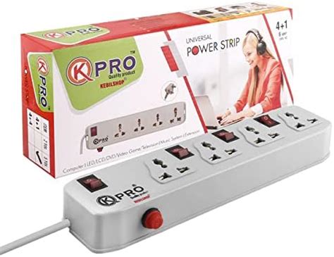 Anchor by Panasonic Spike Guard- 4 Universal Socket Shutter with ...