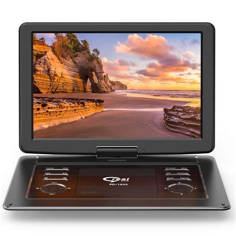 Buy PJGCWB 17.9" Portable DVD Player with 15.6" Large HD Screen,6 Hours ...