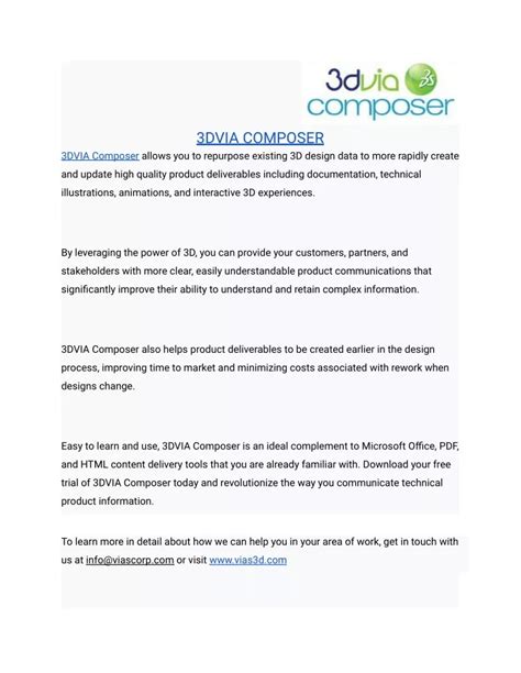 Image result for 3DVIA Composer Tutorial