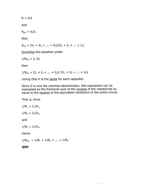 Resistors-in-Parallel-Equation-Derivation