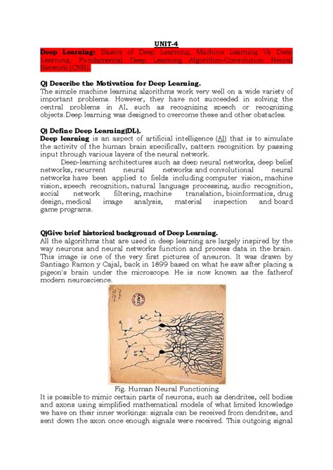 Deep Learning PPT - full notes - Topics to be Covered Introduction ...