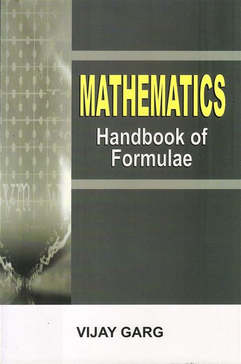 Mathematics: Handbook of Formulae : Vijay Garg: Amazon.in: Books