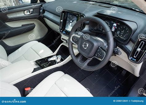 Volvo XC40 2020 Interior editorial photo. Image of sedan - 208012841