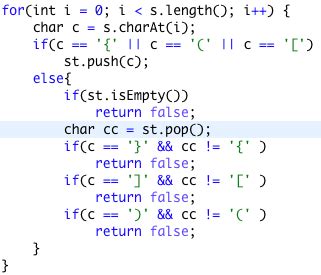 Image result for Valid Parenthesis in LeetCode