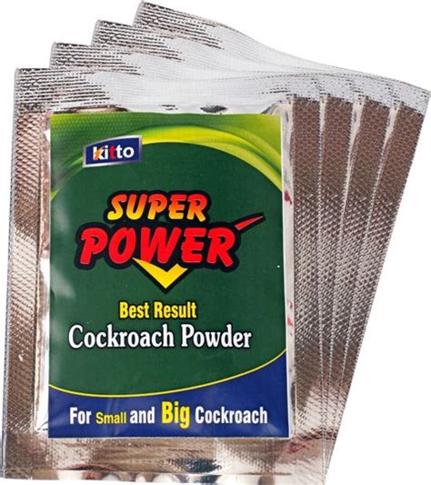 kitto Super Power Cockroach Organic Powder "Guaranteed effect" Pack Of ...