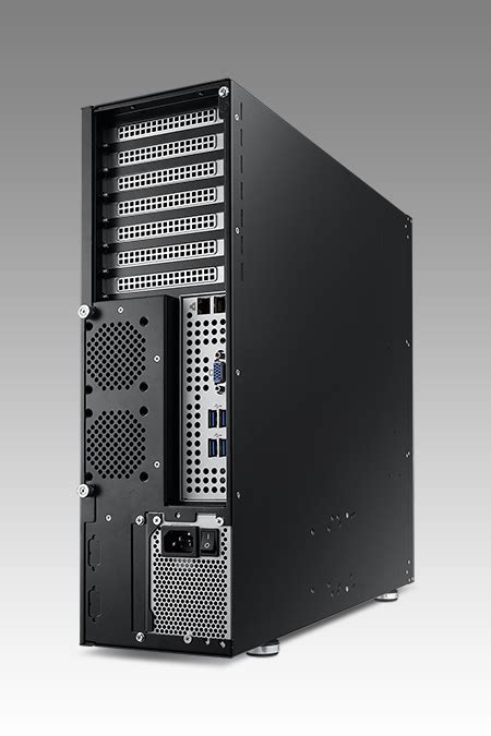 Industrial short-depth 3U rackmount/tower chassis for ATX Motherboard ...