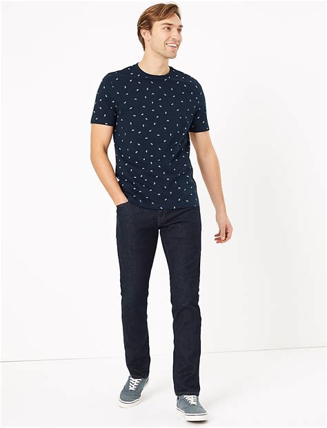 Buy Bike Print T-Shirt at Marks & Spencer