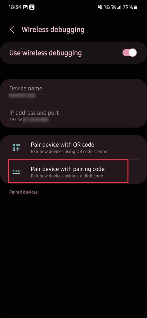 Image result for Wireless Debugging Android