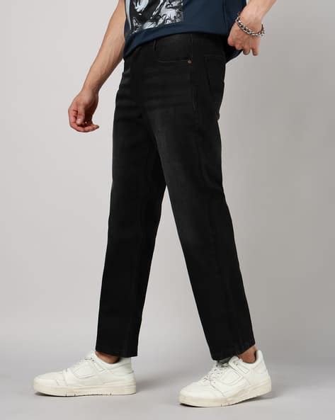 Buy Black Jeans for Men by Shein Online | sheinindia.in