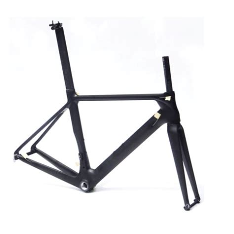 3k Full Carbon Matt Road Bike Frameset 52cm Frame Fork | Desertcart INDIA