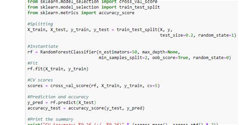 Statquest Random Forest 的图像结果