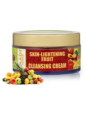 Vaadi Herbals Skin Lightening Fruit Cleansing Cream, 50g : Amazon.in ...