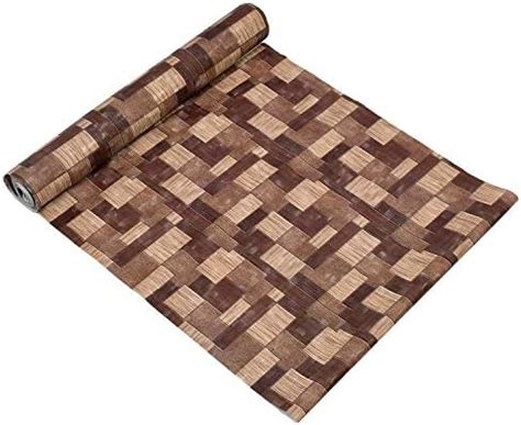 Kuber Industries Floral Checkered Design PVC Wardrobe Kitchen Drawer ...