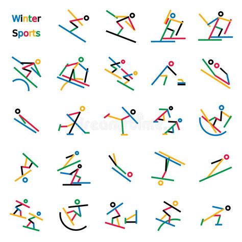 Winter Sports Figures 的图像结果