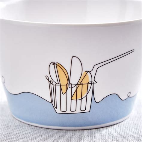 Buy Bakers Pride Veha Set of 2 Melamine Printed Fries Bowl - 600ml from ...