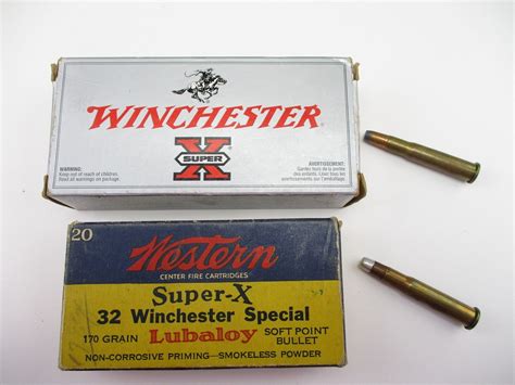 ASSORTED .32 WIN SPECIAL AMMO