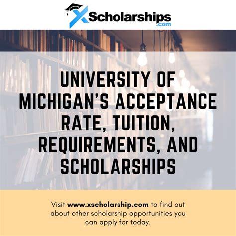 University of Michigan's Acceptance Rate, Tuition, and Scholarships