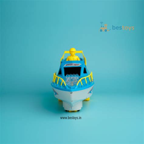 Boat Speed with Flashing Lights & Sound and Action Reaction | Battery ...