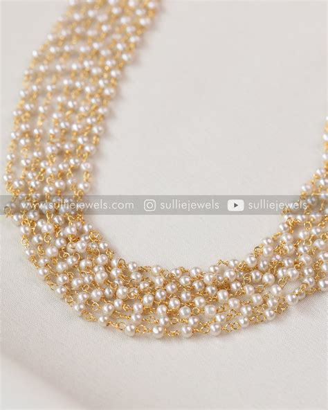 Multi-layered Pearl Chain – sulliejewels