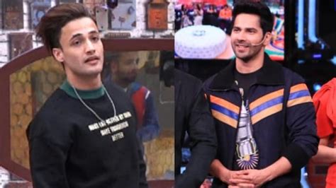 Bigg Boss 13: Asim Riaz and Varun Dhawan's fight video from movie goes ...