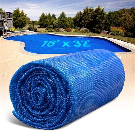 Amazon.com : Solar Pool Cover for Inground and Above Ground Pools - 16 ...