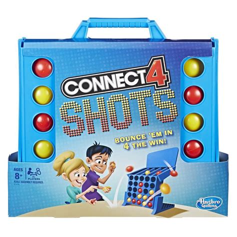 Instructions Manual & Rules for Connect 4 Shots Game Board Game - Hasbro