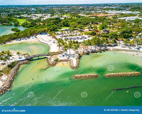 DuBois Park, Jupiter Beach and Inlet, Areal Views, Florida Stock Photo ...