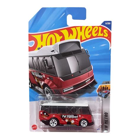 Hot Wheels - 1:64 Die-cast - Kowloon’D Hyper-van Pet Transport Importe ...