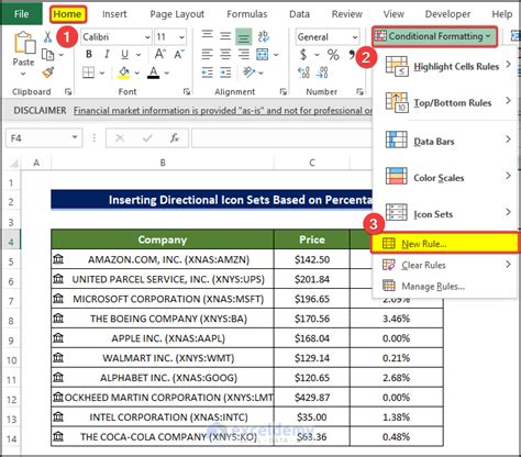 Directional Conditional Formatting 的图像结果