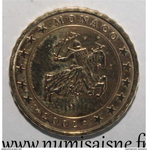 Monaco - MONACO - KM 170 - 10 CENT 2002 - CHEVALIER GRIMALDI - SPL