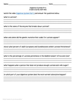 Digestive System Crash Course 的图像结果