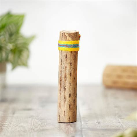 Natural Cactus Rainstick From Chile - 25cm