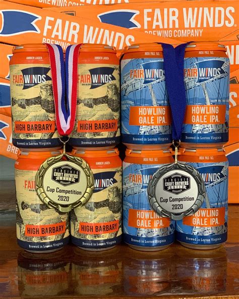 Beers on Tap - Fair Winds Brewing Company