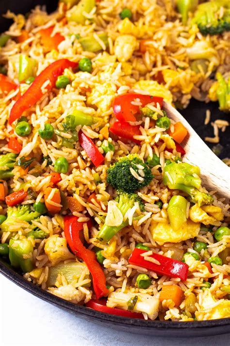 Frozen Veggie Fried Rice - Lexi's Clean Kitchen