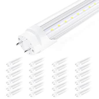 Buy SHINESTAR 24-Pack 4FT LED Tube Lights, 5000K Daylight T8 LED Bulbs ...