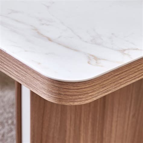Buy Ivy Sintered Stone Top Coffee Table - Walnut from Home Centre at ...