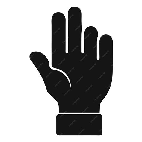 Vector foam hand outline design | Premium AI-generated vector