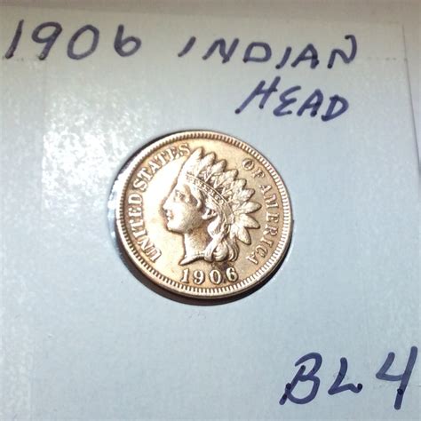 Authentic 1-1906 Indian Head Penny With High Grade Super Details and ...