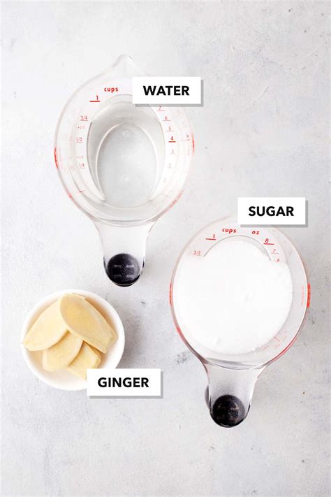 Simple Ginger Syrup (3 Ingredients) - Oh, How Civilized