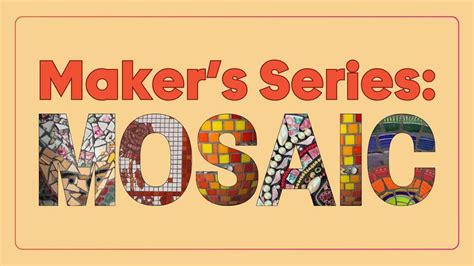 Makers Series: Mosaic, 1330 Monmouth Avenue, Cincinnati, OH, United ...