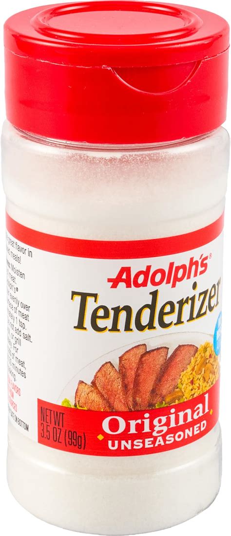Amazon.com : Adolph's Original Unseasoned Tenderizer, 3.5 oz (Pack of 6 ...
