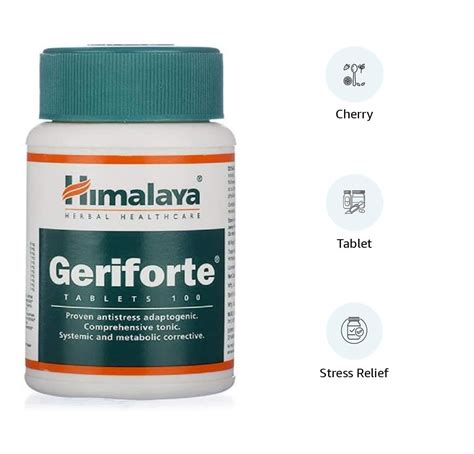 Himalaya Geriforte Tablet - 100 Tablets– GudHealthy