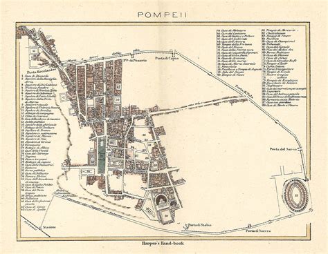 maps pompeii