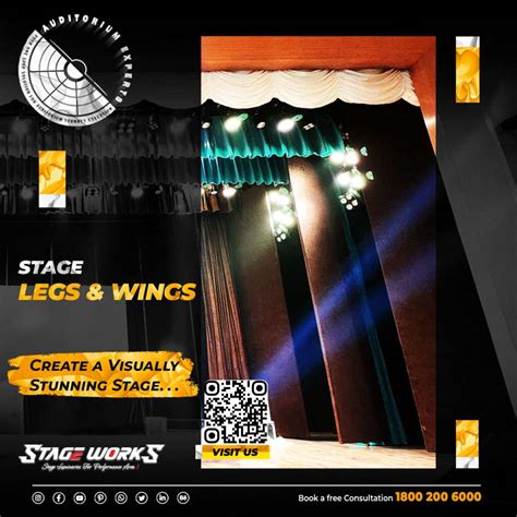 Auditorium Stage Wings & Frills - Stage Works
