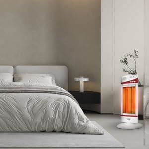 Maharaja Whiteline Omiflux Room Heater, 1000W - RH-128 (White & Cherry ...