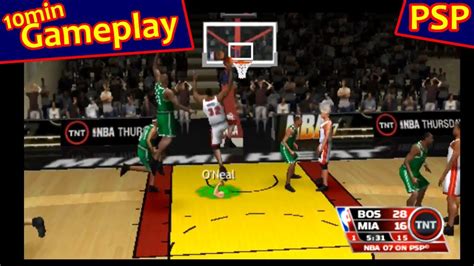 NBA 07 ... (PSP) Gameplay - YouTube