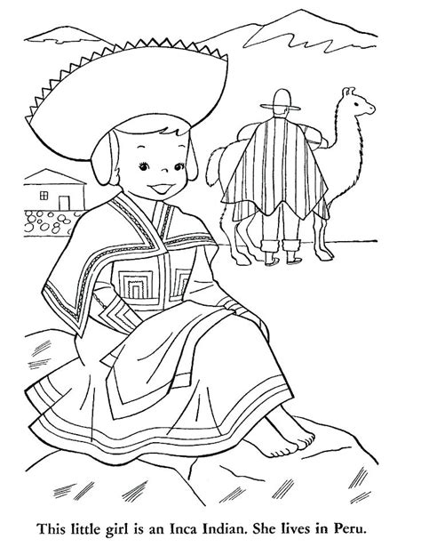 Image result for Inca Coloring Pages